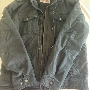 Levi's Dark Gray Military Jacket